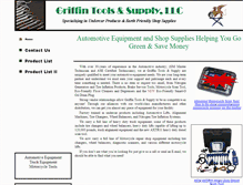 Tablet Screenshot of griffin-tools.com